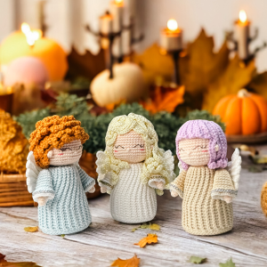 에인절 컬러 코바늘 수호천사 인형 만들기 DIY 키트