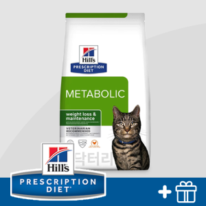 힐스 캣 고양이 Metabolic 3.85kg 메타볼릭 과체중 비만 처방사료 반려묘