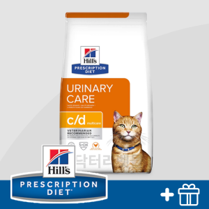 힐스 캣 고양이 c/d cd 1.5kg 비뇨기 결석 유리너리 케어 처방사료