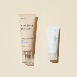 [에뛰드] 순정 디렉터 톤업 수정 선크림 (+순정 폼클렌저 20ml)