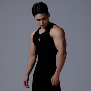 카미드 머슬핏 남자 망고 나시 민소매