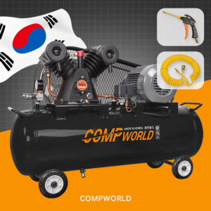 콤프월드 CWK-652S 산업용 콤프레샤 1500W 탱크용량 80리터