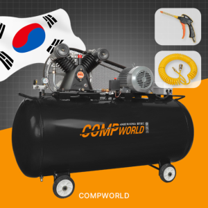 콤프월드 CWK-802N 산업용 콤프레샤 3750W 탱크용량 400리터