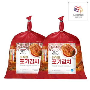 종가 아삭한포기김치 4.4kg*2, 총 8.8kg TV상품