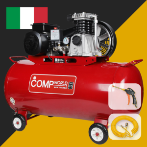 콤프월드 CWS35-120 휴대용 콤프레샤 2625W급 탱크용량 120리터 철탱크