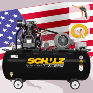 콤프존 산업용 중고압 슐츠 펌프 콤프레샤 5625W 400리터 SZH7-400 삼상 220V 380V