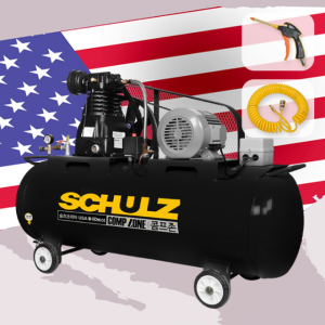 콤프존 산업용 중고압 저소음 슐츠 펌프 콤프레샤 3750W 230리터 SZLH5-230 삼상 220V 380V