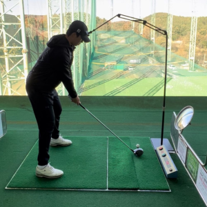 프로스윙머신 헤드업방지 드라이버 골프숏게임