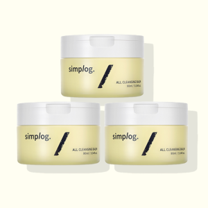 심플로그 올클렌징밤 90ml x3개 블랙헤드 피지 비건