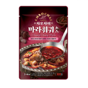 차오차이 마라훠궈 마라탕소스 125g 외 3종