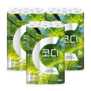 코디 3겹 에코스마트 화장지 3팩