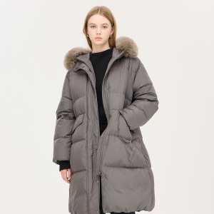 시슬리 폭스퍼후드롱덕다운 SAPD85461BR