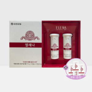 엘레나 질건강유산균 60캡슐+비타민C+스틱 6포