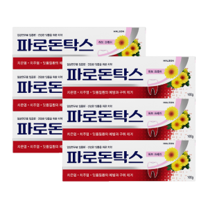 파로돈탁스 허브 프레쉬 잇몸치약 100g, 6개