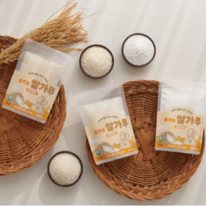 퍼기 곡물 재료 3종 쌀가루/오트밀/현미가루