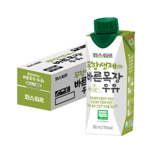 정기구독 파스퇴르바른목장우유 250mlx20팩