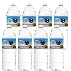 나비수 생수 2L