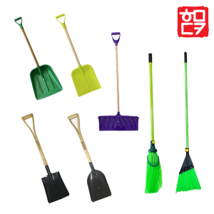 제설 도구 눈삽 넉가래 눈 치우는 삽 빗자루