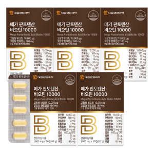 대웅생명과학 메가 판토텐산 비오틴 10개월분