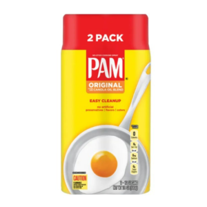 [2개입] Pam 팜 오리지날 제로 칼로리 쿠킹 스프레이 340g x 2개 세트