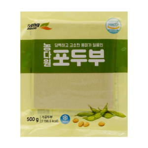 해썹인증 국내생산 NON GMO 건두부 포두부
