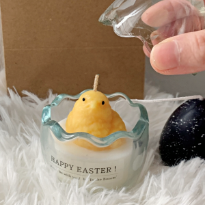 인더보썸 수제 병아리 에그캔들 부활절선물 교회