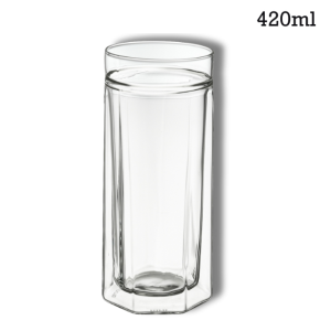 깔끔한 이중 내열 유리컵 하이볼 글라스