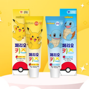 [페리오]페리오 키즈 포켓몬 3단계 치약 75g (피카츄) x 5개