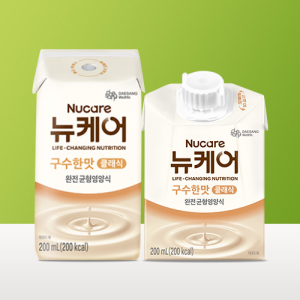 [본사공식몰] 뉴케어 구수한맛 클래식 200ml (24팩) (빨대형/캡형 선택) (캔x) 대상웰라이프 환자식 노인 영양식 부모님 식사대용 음료 유동식 식사대용식 완전 균형영양식