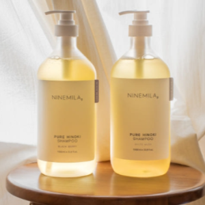 나인밀라 히노끼 비건 바디워시 대용량 등드름 샤워젤 블랙베리 1000ml