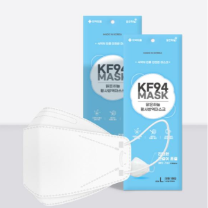 국산  맑은하늘 KF94 황사방역마스크  끈길이조절  1개 (1 개부터 구매가능)(1 개-샘플구매 가능.)