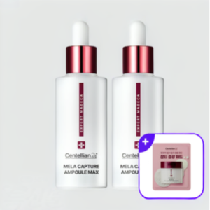 동국제약 센텔리안24 엑스퍼트 마데카 멜라캡처 앰플 맥스 45ml x 2개+아이크림15ml 1개 / 주름개선, 기미완화에 도움