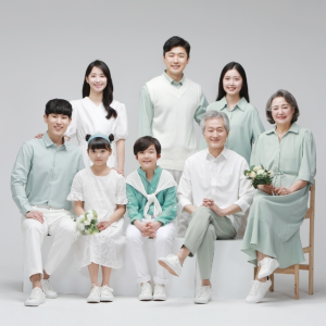 나주가족사진 의상 컨셉 촬영