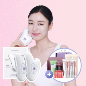 [한정수량/모녀더블세트]동국제약 센텔리안24 마데카 프라임 리추얼 화이트 펄 2개+바디부스팅크림2+콜라겐앰플2+나비마스크4+타임리버스제로15mlx4/고주파 괄사마사지기 뷰티디바이스