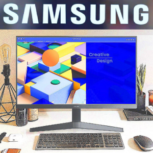 삼성 54.6cm(22인치) 컴퓨터 모니터 듀얼 IPS 사무용 CCTV S22C310EA