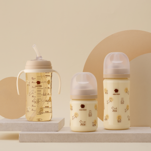그린핑거 베베그로우 PA 퓨어베이비 (강아지) 디자인 노꼭지 트윈팩 160ml 트윈팩