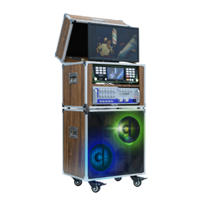 최신형 금영 태진 가정용 이동식노래방기계 KTM-600 방문설치 스피커 조명 기본형 적용