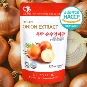 옥반식품 25년 햇양파 순수양파즙 120포