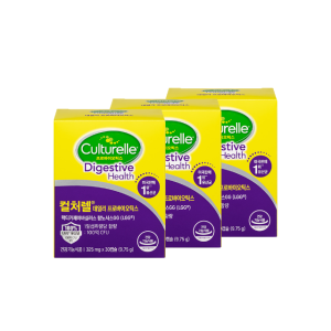 광동 컬처렐 LGG유산균 데일리 프로바이오틱스 325mg 30캡슐, 3개