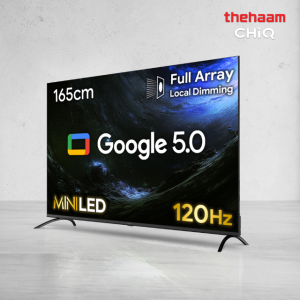 더함 치크 [5%카드할인] 스마트TV 구글5.0 120Hz 165cm(65인치), MINILED, 고객자가설치