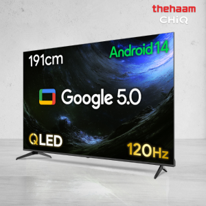 더함 치크 [5%카드할인] 스마트TV 구글5.0 120Hz 191cm(75인치), QLED, 기본스탠드 전문기사설치