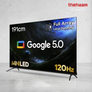 더함 치크 [5%카드할인] 스마트TV 구글5.0 120Hz 191cm(75인치), MINILED, 기본스탠드 전문기사설치