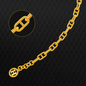 순금 3돈팔찌 24K 11.25g 로프클립