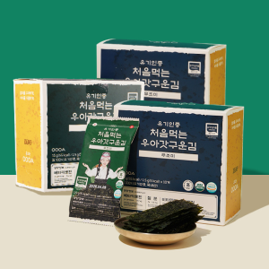 우아 무조미김 3박스 USDA 유기농 인증 김