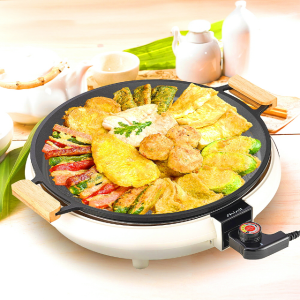 신일 전기후라이팬 전기그릴 원형 잔치팬 전부침기 고기불판 명절 대형 그릴팬 캠핑 국내생산