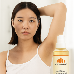 겨드랑이 비키니라인 색소 해결 웬즈데이 미백