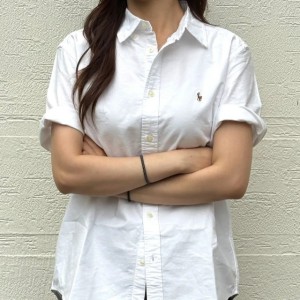폴로 랄프로렌 보이즈 남녀공용 멀티 포니 코튼 옥스포드 반팔 셔츠