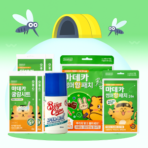 동국제약 마데카 썸머SET 마데카 쿨링시트(4매) 5개 + 썸머 향 빅패치 12매 1개 + 향패치 24매 1개 + 벅스케이프 에프터바이트 50ml 1개 / 아이스 쿨패치