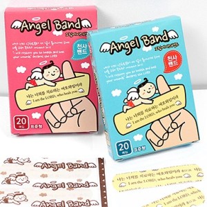 어린이 천사밴드 일회용밴드 교회단체선물
