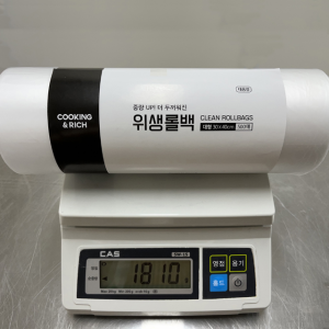 NEW 국산 더 두꺼워진 업소용 키로롤백 대용량 롤팩 키로백